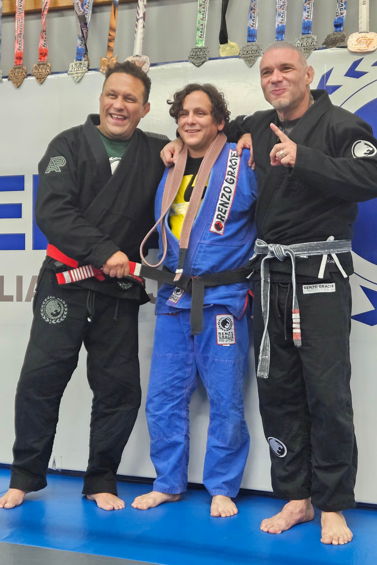 BJJ Black Belt Promotion from Master Renzo Gracie and Professor Ruben Arredondo