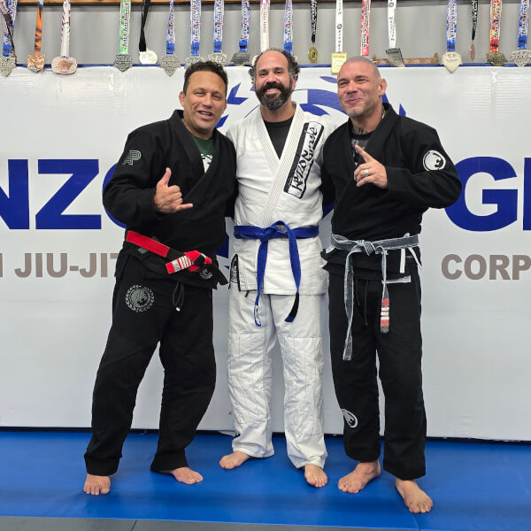 Brazilian Jiu Jitsu Blue Belt Promotion from Master Renzo Gracie & Professor Ruben Arredondo