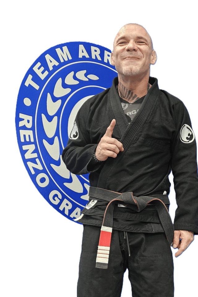 BJJ Professor and MMA Expert Ruben Arredondo in RGA Corpus Christi Gi